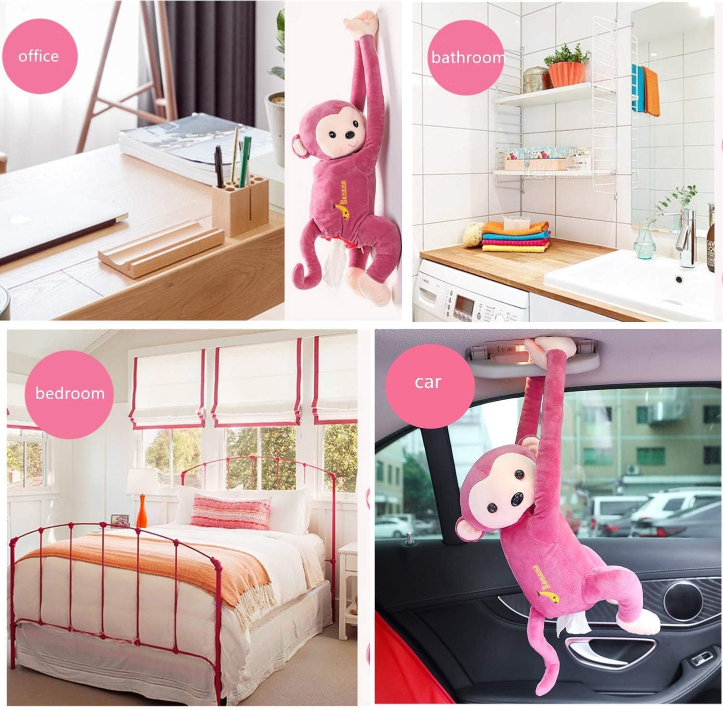 Tissumonkey™ Coolest Tissue Holder
